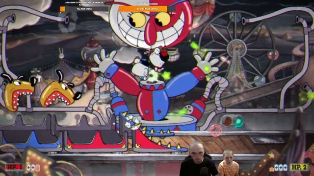 Cuphead➤Впервые играем с младшим➤Кооператив намбер уан
