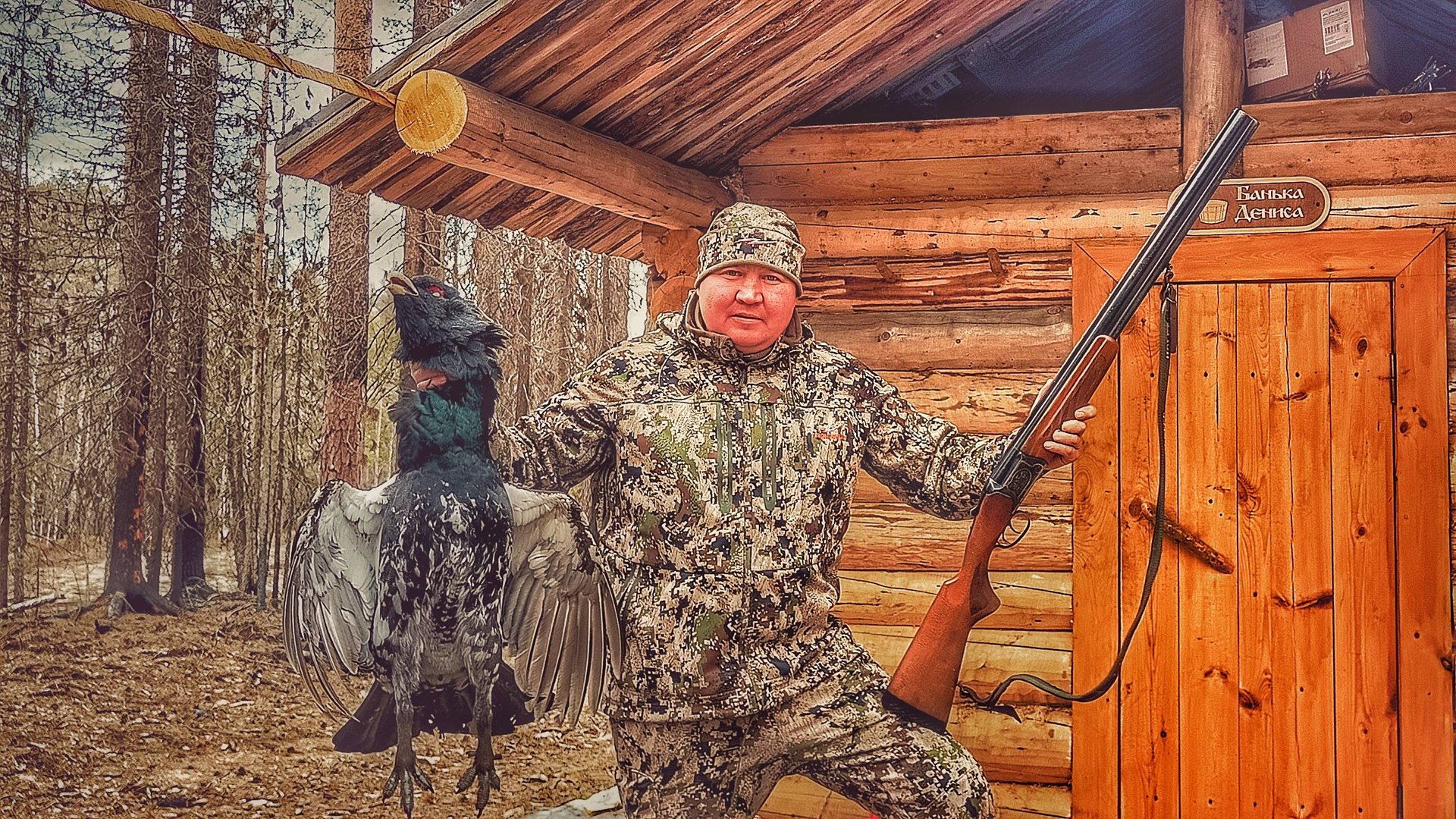 НОЧНОЙ ТРОФЕЙ: ОХОТА НА ГЛУХАРИНОМ ТОКУ. смотреть онлайн