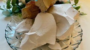 ASMR crunch of chalk_Хруст мел Рыжик и паста из глины Рыжик