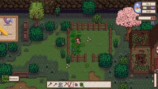 Новая жизнь на ферме: знакомимся с жителями 💞🍃 Stardew Va смотреть онлайн