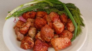 Шашлык из свинины в аэрогриле.