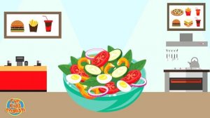 Foods Vocabulary Chant for Kindergarten Children _ Fun Kids English