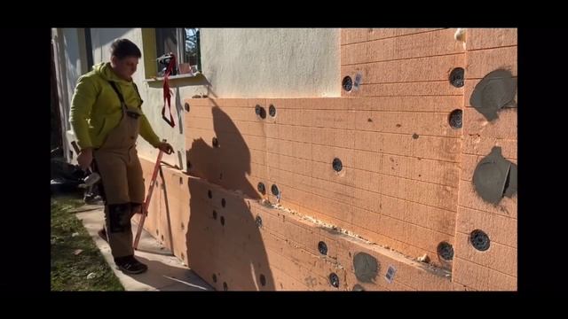 Утепление фасада дома.Работа с ЭППС.Часть 1(3) смотреть онлайн