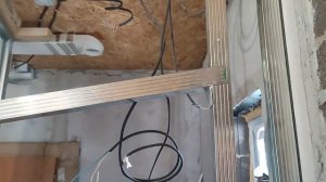 Строим перегородку из ГВЛ неправильной формы своими р