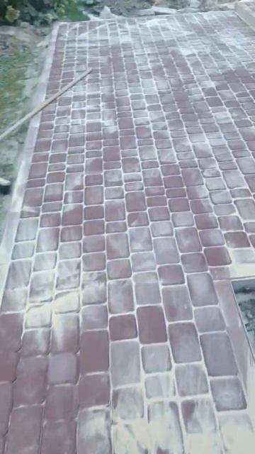 Мощение плитки на нежестком основании смотреть онлайн