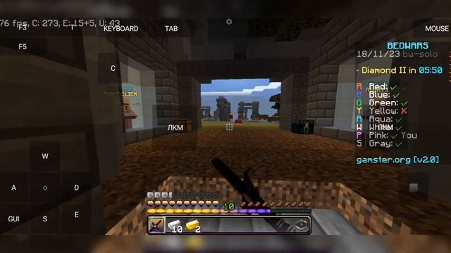 ОБЗОР СЕРВЕРА МАЙНКРАФТ|gamster| ПОХОЖ НА HYPIXEL😱 смотреть онлайн