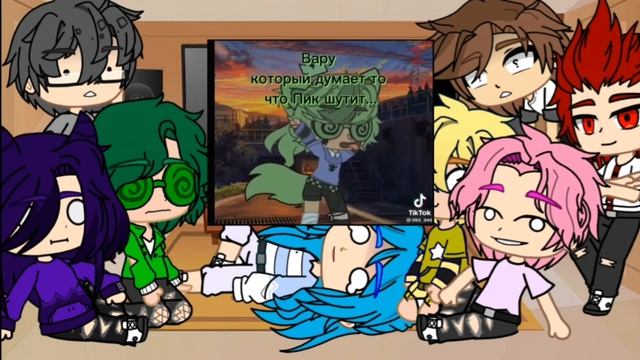 РЕАКЦИЯ 13 КАРТ НА ВИДЕО В ТТ{шип ПикоВару}\♤♡◇♧~ смотреть онлайн