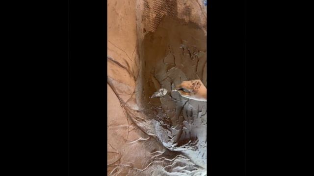 Скала #декоративнаяштукатурка #decor #декор #decorativeplaster #? смотреть онлайн