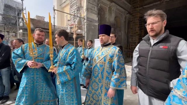 мит.Агафангел и первый кирпич стены собора смотреть онлайн