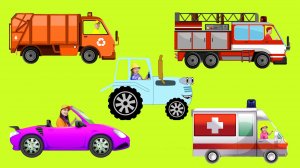 Синий трактор едет не один и другие весёлые детские песенки