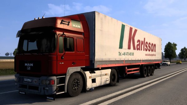318 / ETS 2 1.53 / Русская сборка / MAN F2000 / На Алтай!