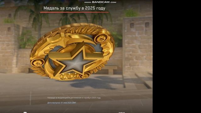 Медаль за 2025 В CS2 смотреть онлайн