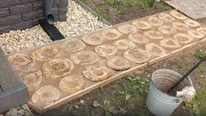 МОЯ ДАЧА / Как я СДЕЛАЛ дорожку НА ДАЧЕ/ Вариант САДОВОЙ ДОРОЖКИ на дачном участке