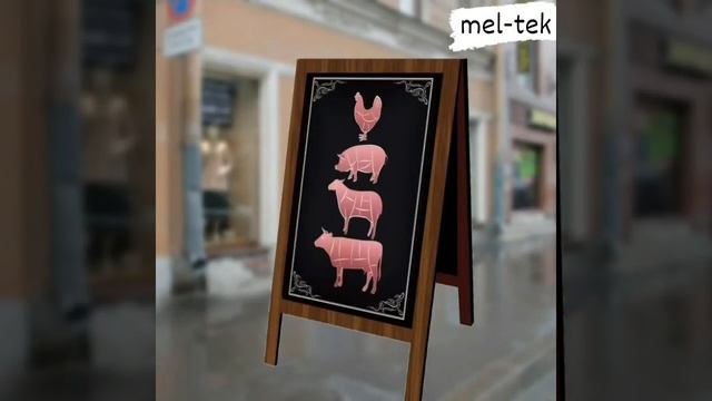 Штендер меловой, маркерный или с печатью. смотреть онлайн