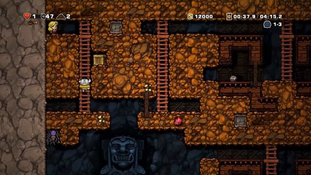 Spelunky #90 | Стрела, стена, шипы смотреть онлайн