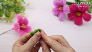 🌺ЦВЕТЫ из синельной проволоки своими руками 🌺Flower Pipe