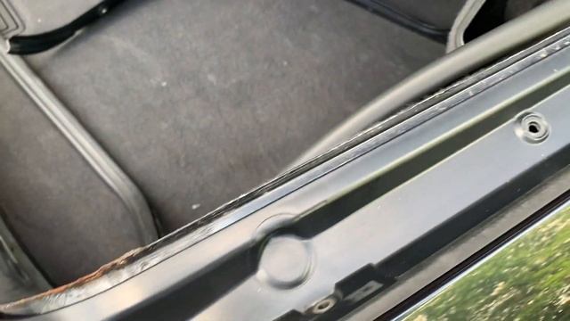 W211. УПЛОТНИТЕЛЬ БАГАЖНИКА ЗАМЕНА