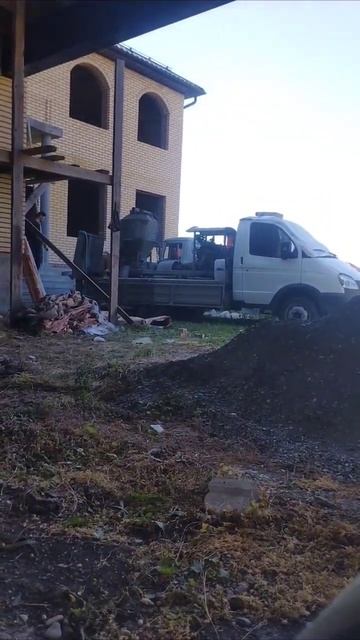 Заливка пенобетона. смотреть онлайн