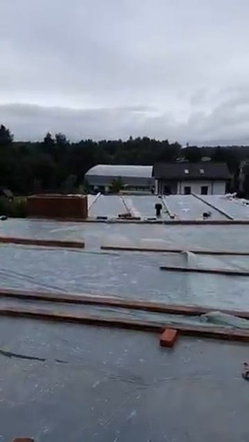 Укрытие стяжки кровли плёнкой смотреть онлайн