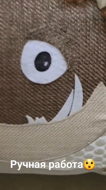 Чудо рыба ручной работы #подушки #декоротивныеподу смотреть онлайн