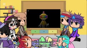 ||the world dandy reacts to sprunki|| ||мир денди реагируют на спунки||?