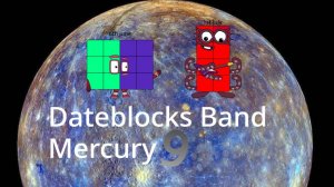 Dateblocks Band Mercury 9