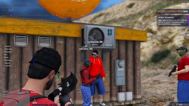 Посвящение в Армянскую Мафию 4 Gta 5 Rp Insquad