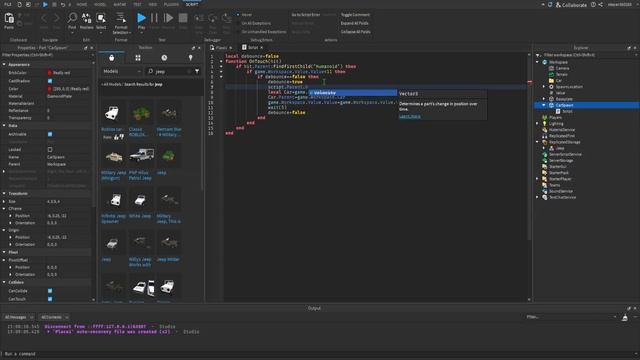 КАК СДЕЛАТЬ СПАВН МАШИН В ROBLOX STUDIO! HOW TO MAKE SPAWN MACHINES IN ROBLOX смотреть онлайн