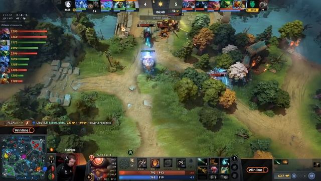 ФИНАЛ ВЕРХНЕЙ СЕТКИ! Falcons vs Liquid. Лучшие моменты — PGL Wallac смотреть онлайн