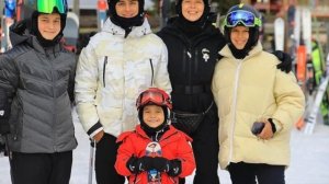 43 летняя жена олигарха Зияда Манасира Виктория родила