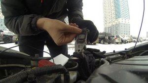 Замена прокладки клапана втек на Honda Stream RN6