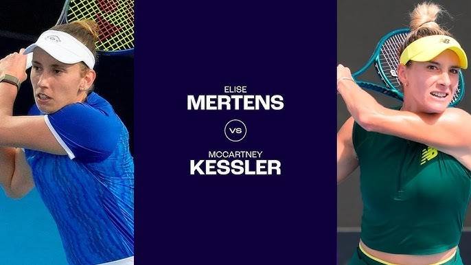 10.01.2025. Маккартни Кесслер - Элизе Мертенс. WTA Hobart. McCartney Kessler - Elise Mertens смотреть онлайн
