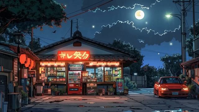 Назад в Токио Lo Fi City  Lofi Beats для сна, расслабления Lofi Music Lofi Live Лофи Хип Хоп
