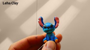 Как слепить Стича из пластилина / Стич из пластилина / как сделать Стич / Лепим Стича из Лило и Стич