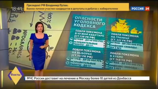 Уголовная ответственность в России за ловлю Покемоно? смотреть онлайн