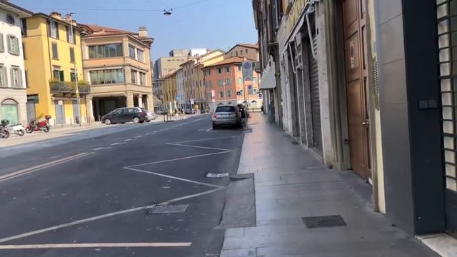 Bergamo. Бергамо. Карантин в Бергамо 06.04.2020