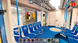 Пассажир - ПСИХ в метро в Майнкрафт мешает управлять п?