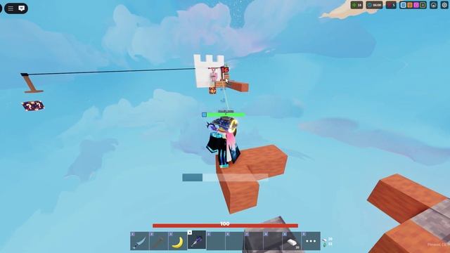 Роблокс бедварс (НА ОДНОМ БЛОКЕ) смотреть онлайн