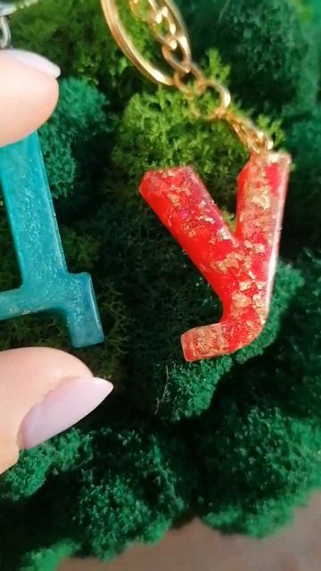 Брелки-буквы (русский алфавит) из эпоксидной смолы ру? смотреть онлайн