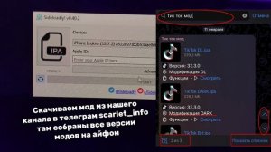 Как скачать тик-ток мод через пк способ на айфон?