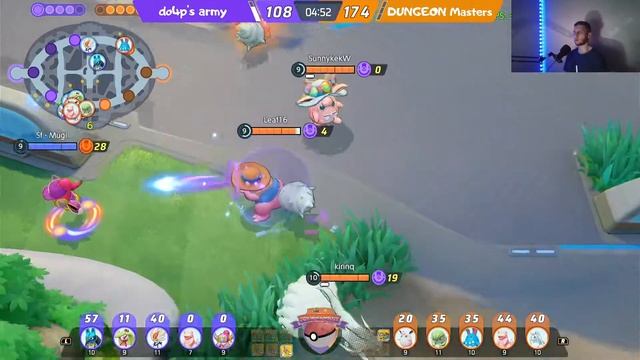 Турнир CISA CUP #3 по Pokemon Unite ФИНАЛ | do4p's army vs DUNGEON Masters (игра 3)