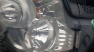 Замена лампочек ближнего света Mercedes Actros Euro 6.