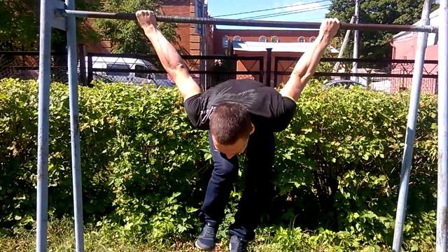 Развёртка на турнике