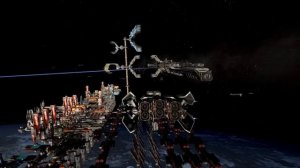 X4: Foundations. Чертёж и постройка "Асгарда".