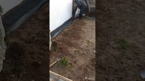 Отмостка из керамзита (для бани и не только)