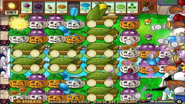 ПРОХОЖУ БЕСКОНЕЧНОЕ ВЫЖИВАНИЕ/SURVIVAL ENDLESS.PLANTS VS ZOMBIES.339-340 смотреть онлайн