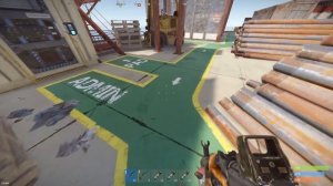 Как правильно лутать Нефтяную Вышку в Rust в соло.