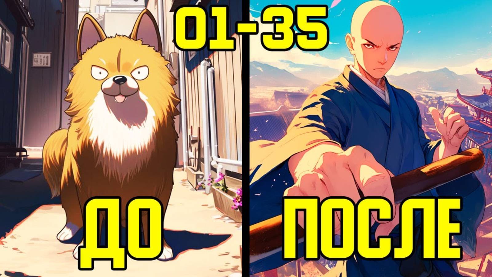 [1-35] Перемещение в иной мир - от Собаки до Величайшего Культиватора (Озвучка Манги) смотреть онлайн