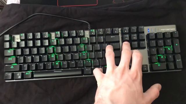 Клавиатура motospeed CK104