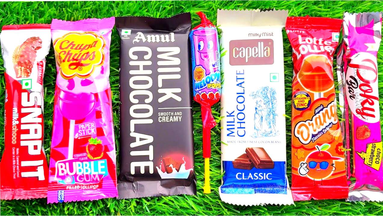 Мультики про конфеты для детей. Гигантские шоколадки на палочке. Сладкие Мультики для малышей смотреть онлайн